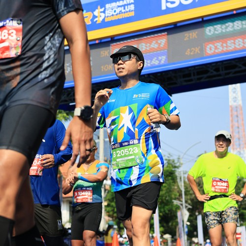 Race photo from SURABAYA ISOPLUS MARATHON 2026
