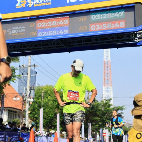 Race photo from SURABAYA ISOPLUS MARATHON 2026