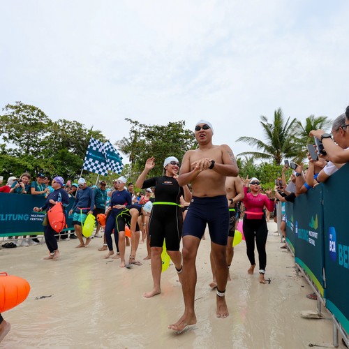 Race photo from Belitung Multisport Festival