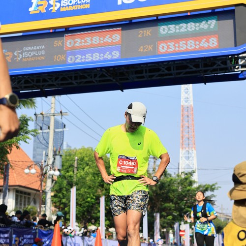 Race photo from SURABAYA ISOPLUS MARATHON 2026