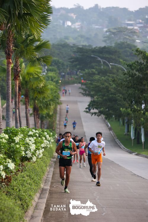 Race photo from Taman Budaya x BOGORUN 2025
