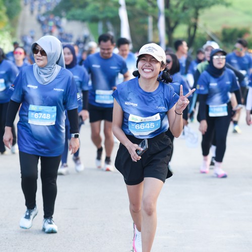 Race photo from BOGORUN 2026