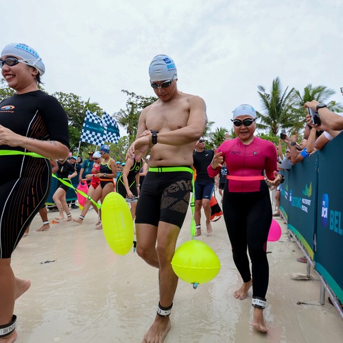 Race photo from Belitung Multisport Festival
