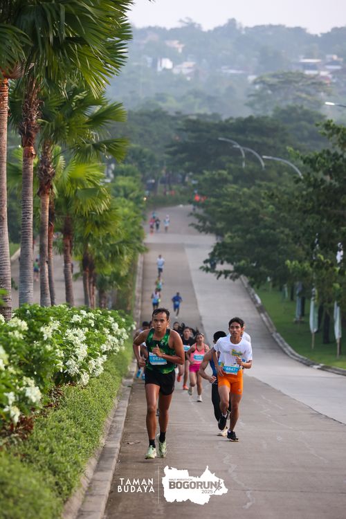 Race photo from Taman Budaya x BOGORUN 2025