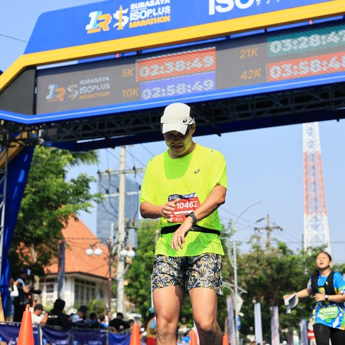 Race photo from SURABAYA ISOPLUS MARATHON 2026