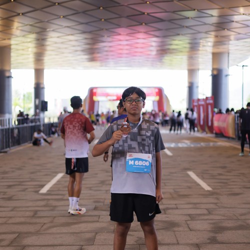 Race photo from KEDIRI HALF MARATHON 2026
