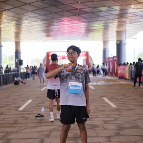 Race photo from KEDIRI HALF MARATHON 2026