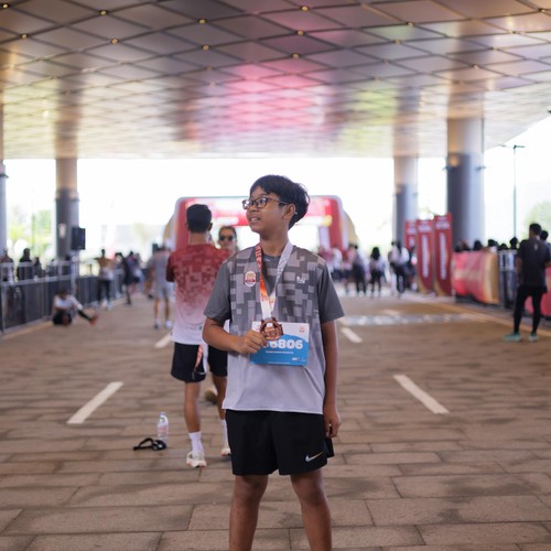 Race photo from KEDIRI HALF MARATHON 2026