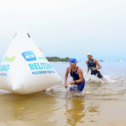 Race photo from Belitung Multisport Festival