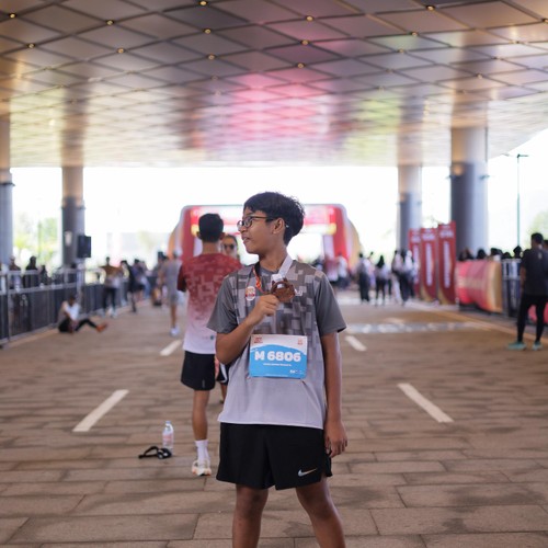Race photo from KEDIRI HALF MARATHON 2026