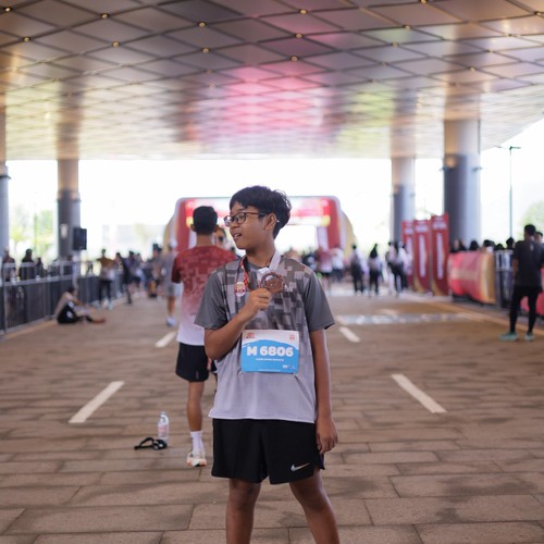Race photo from KEDIRI HALF MARATHON 2026