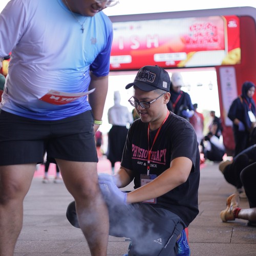 Race photo from KEDIRI HALF MARATHON 2026