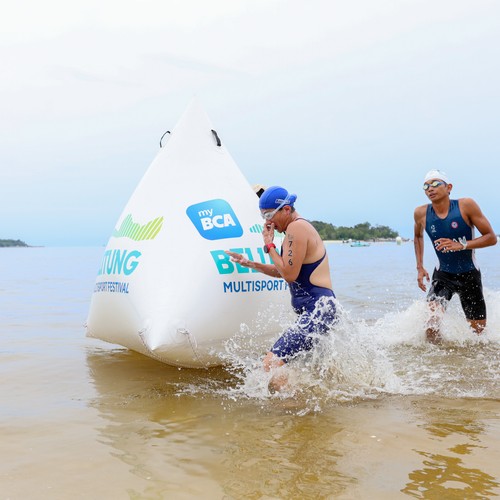 Race photo from Belitung Multisport Festival