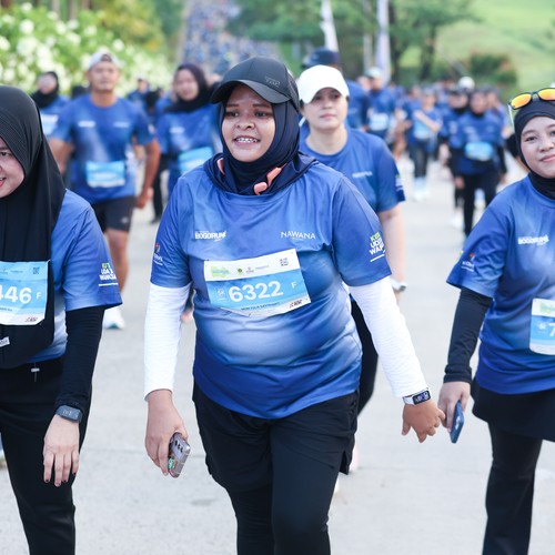 Race photo from BOGORUN 2026