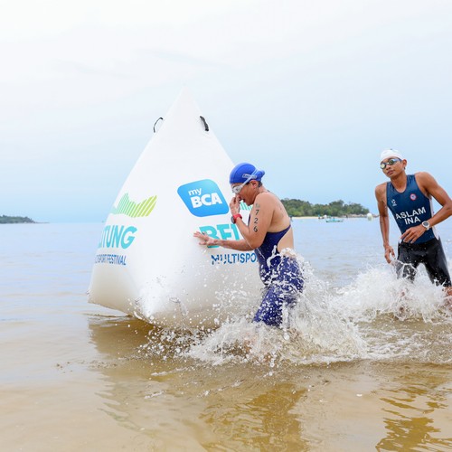 Race photo from Belitung Multisport Festival