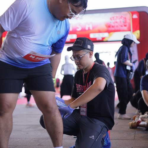 Race photo from KEDIRI HALF MARATHON 2026