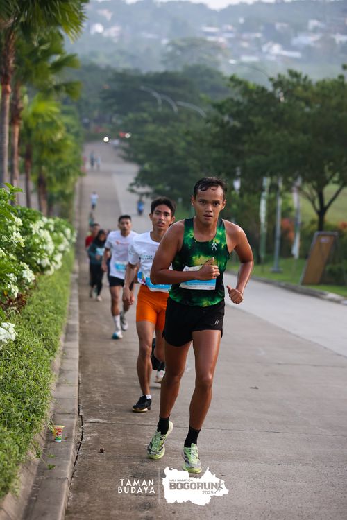 Race photo from Taman Budaya x BOGORUN 2025