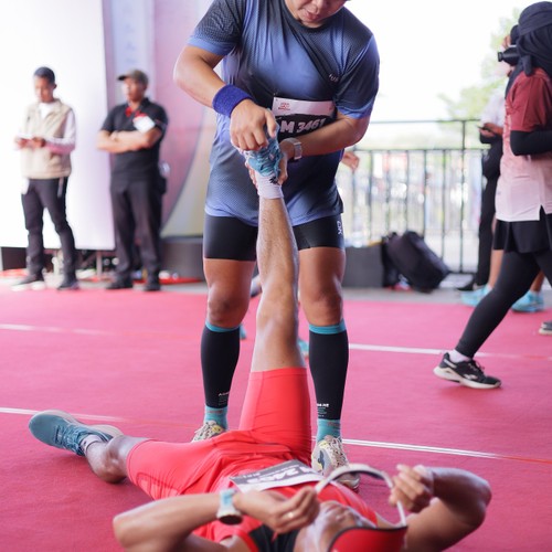 Race photo from KEDIRI HALF MARATHON 2026