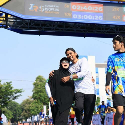 Race photo from SURABAYA ISOPLUS MARATHON 2026