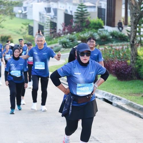 Race photo from BOGORUN 2026