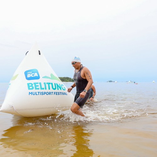 Race photo from Belitung Multisport Festival
