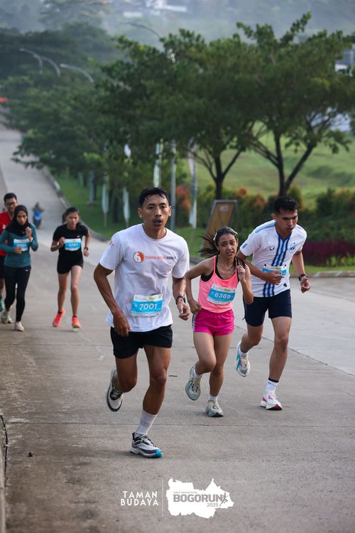 Race photo from Taman Budaya x BOGORUN 2025