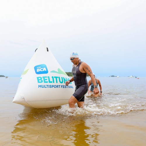 Race photo from Belitung Multisport Festival
