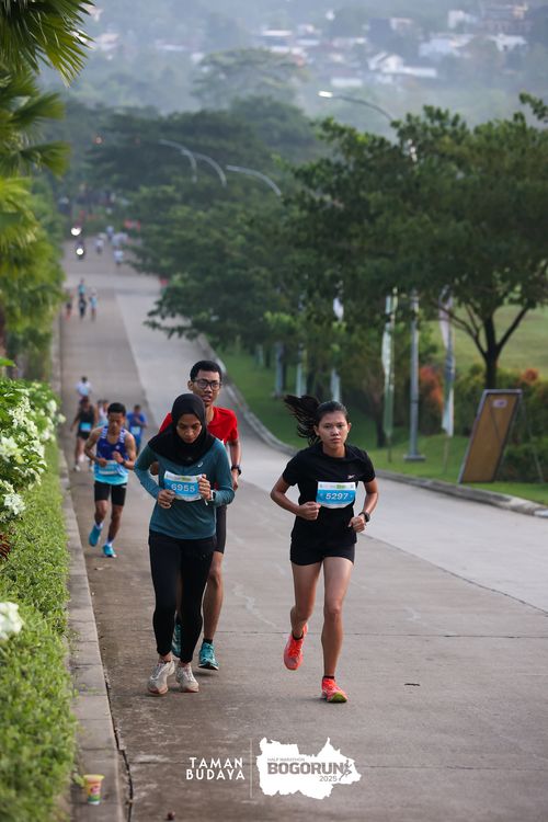 Race photo from Taman Budaya x BOGORUN 2025