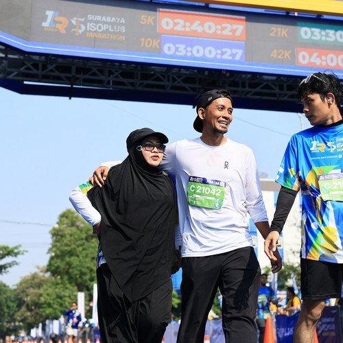 Race photo from SURABAYA ISOPLUS MARATHON 2026
