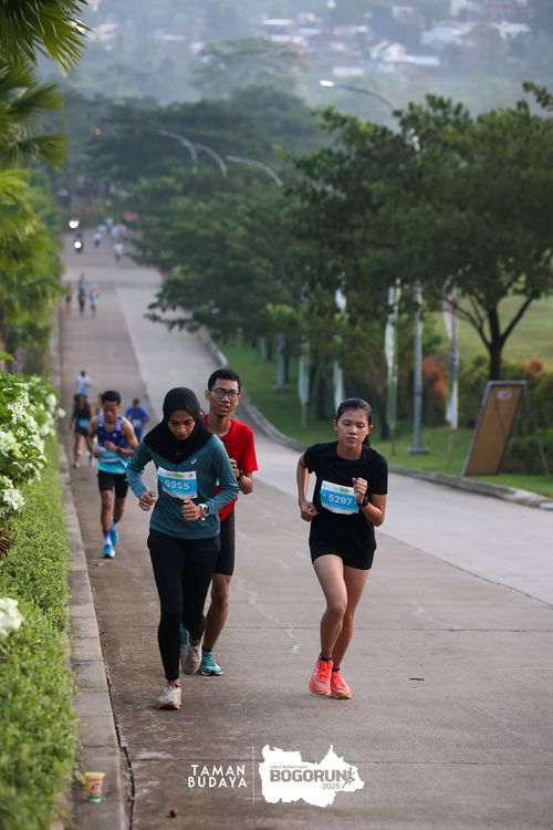 Race photo from Taman Budaya x BOGORUN 2025