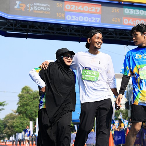 Race photo from SURABAYA ISOPLUS MARATHON 2026