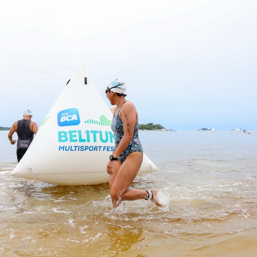 Race photo from Belitung Multisport Festival