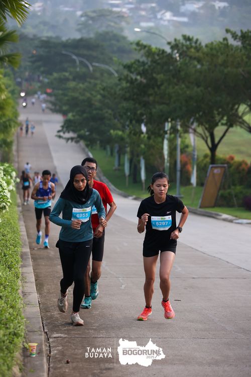 Race photo from Taman Budaya x BOGORUN 2025
