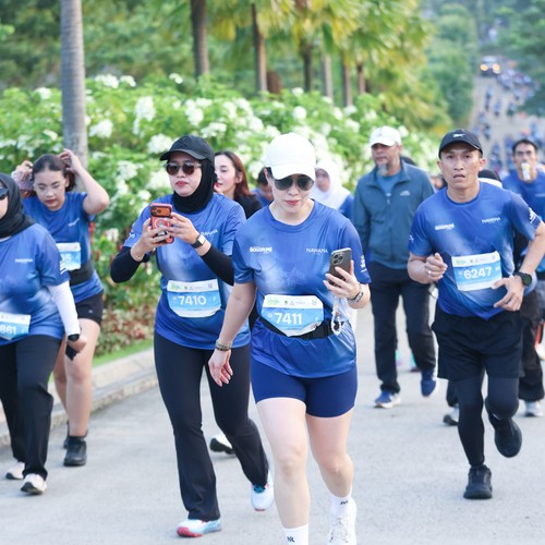 Race photo from BOGORUN 2026