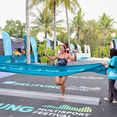 Race photo from Belitung Multisport Festival