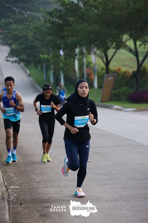 Race photo from Taman Budaya x BOGORUN 2025