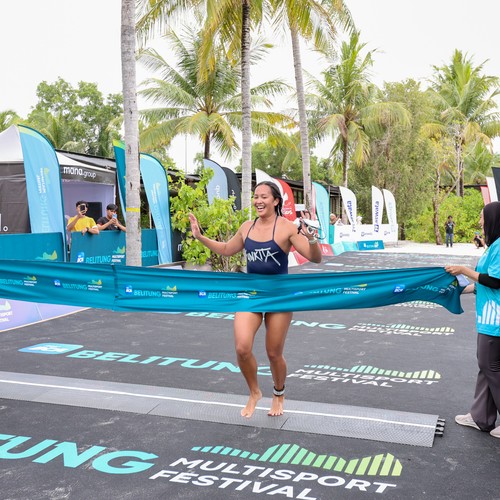 Race photo from Belitung Multisport Festival