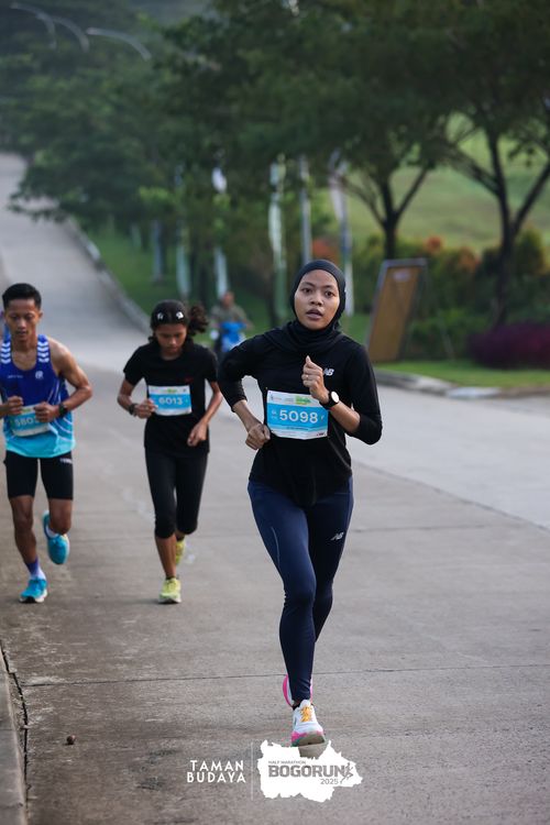 Race photo from Taman Budaya x BOGORUN 2025