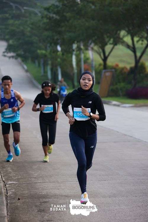 Race photo from Taman Budaya x BOGORUN 2025