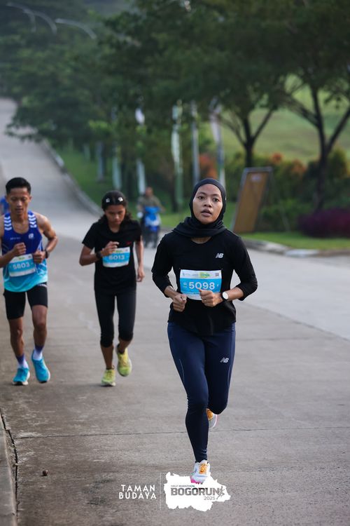 Race photo from Taman Budaya x BOGORUN 2025