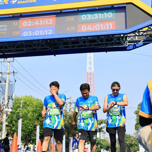 Race photo from SURABAYA ISOPLUS MARATHON 2026