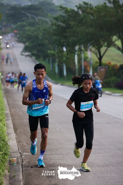 Race photo from Taman Budaya x BOGORUN 2025