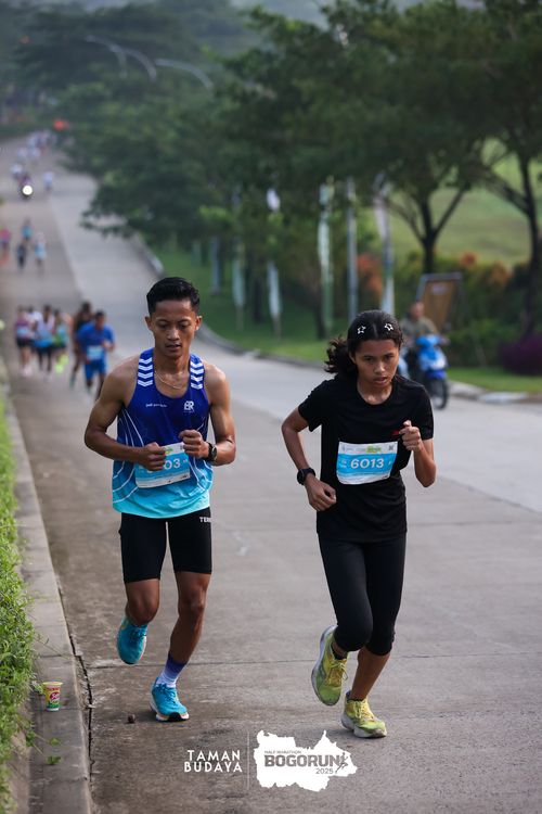 Race photo from Taman Budaya x BOGORUN 2025
