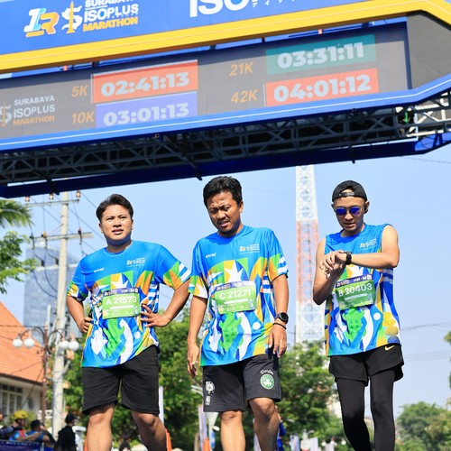 Race photo from SURABAYA ISOPLUS MARATHON 2026