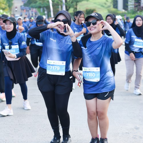 Race photo from BOGORUN 2026