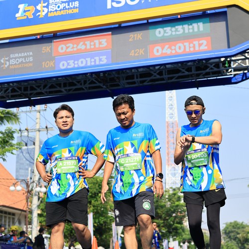 Race photo from SURABAYA ISOPLUS MARATHON 2026