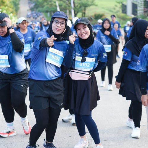 Race photo from BOGORUN 2026
