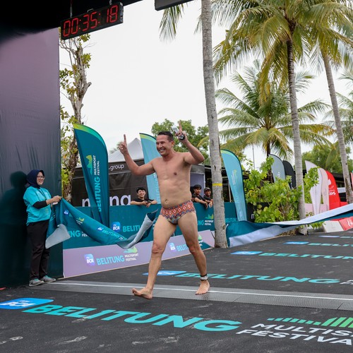 Race photo from Belitung Multisport Festival
