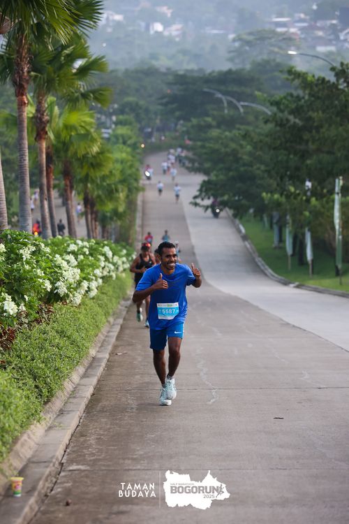 Race photo from Taman Budaya x BOGORUN 2025