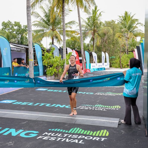 Race photo from Belitung Multisport Festival
